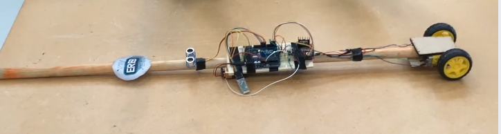 ERBB Económico revolucionario Baston blanco